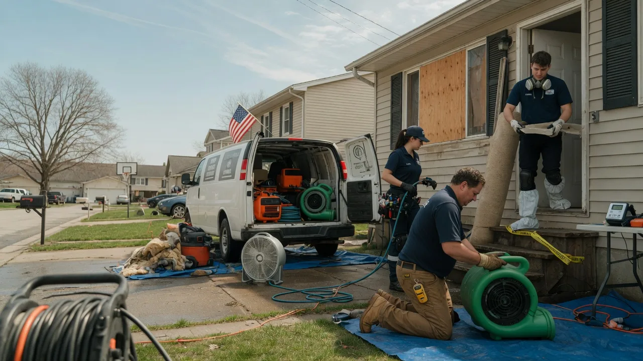 Water Damage Restoration in Vandalia, MO near me
